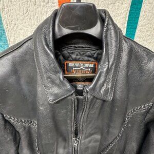 Interstate Leathers Leather Jacket Woman's Size XL
